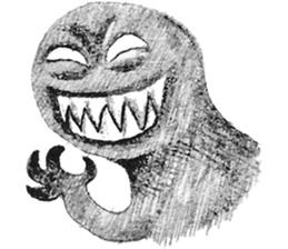 Eerie nightmare sticker #14342990