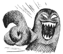 Eerie nightmare sticker #14342991