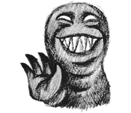 Eerie nightmare sticker #14342995