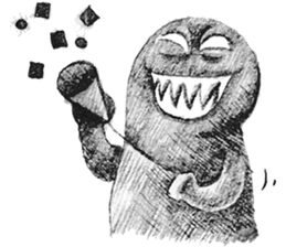 Eerie nightmare sticker #14342999