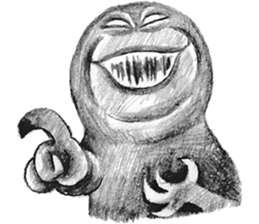 Eerie nightmare sticker #14343002