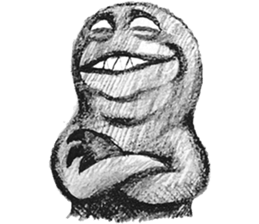 Eerie nightmare sticker #14343008