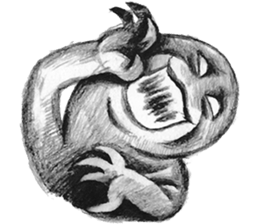 Eerie nightmare sticker #14343019