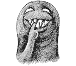 Eerie nightmare sticker #14343022