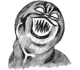 Eerie nightmare sticker #14343023