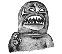 Eerie nightmare sticker #14343025