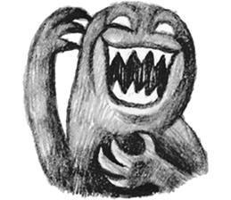 Eerie nightmare sticker #14343028