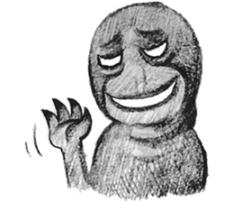 Eerie nightmare sticker #14343029