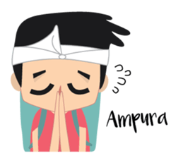 Alang Backpacker Nusantara sticker #14343052