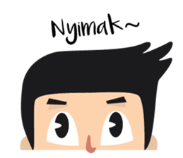 Alang Backpacker Nusantara sticker #14343054