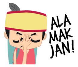 Alang Backpacker Nusantara sticker #14343058