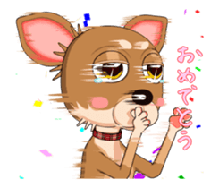 Bambi the Chihuahua 2 sticker #14343353