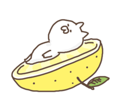 yuzucat 7 sticker #14343426