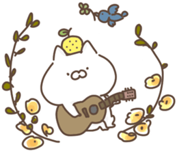 yuzucat 7 sticker #14343429