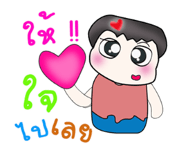 Hello my name is Takada....^^ sticker #14343603