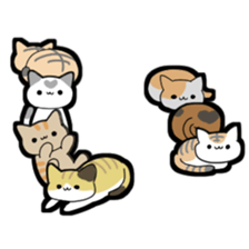 NEKOMOJI1 sticker #14343674