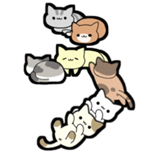 NEKOMOJI1 sticker #14343678