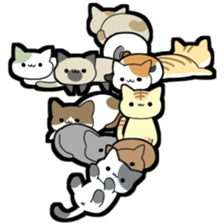 NEKOMOJI1 sticker #14343680