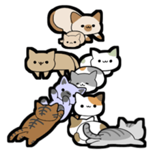 NEKOMOJI1 sticker #14343682