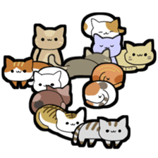 NEKOMOJI1 sticker #14343684