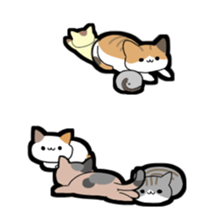 NEKOMOJI1 sticker #14343687