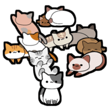 NEKOMOJI1 sticker #14343693
