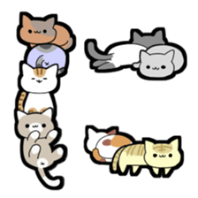 NEKOMOJI1 sticker #14343694