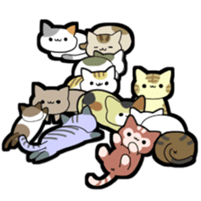 NEKOMOJI1 sticker #14343696