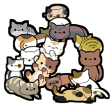 NEKOMOJI1 sticker #14343698