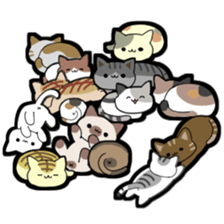 NEKOMOJI1 sticker #14343704