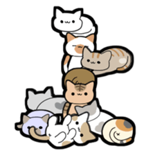 NEKOMOJI1 sticker #14343709