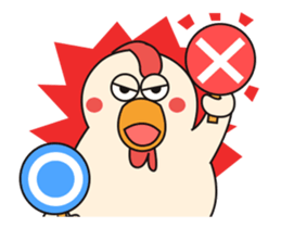 Sarimanok the Chicken sticker #14343751