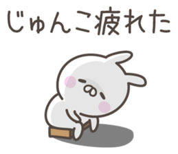 JUNKO's basic pack,cute rabbit sticker #14343940
