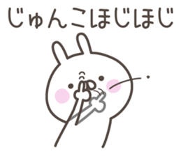 JUNKO's basic pack,cute rabbit sticker #14343950