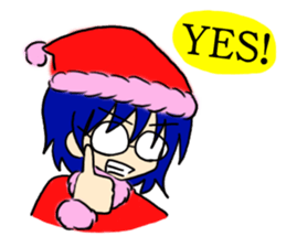 I'll connect a hand. sticker #14344134