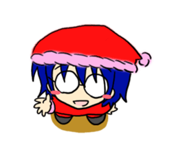 I'll connect a hand. sticker #14344149