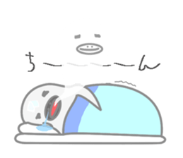 Sick bird sticker #14344505