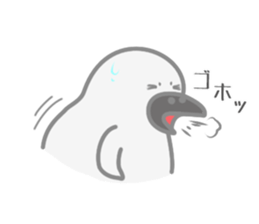 Sick bird sticker #14344525
