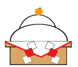 Sticker of Christmas and New year sticker #14344556