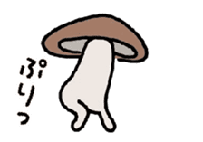 Shiitake mushrooms shiitakeo 3 sticker #14344969