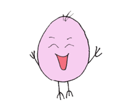 Pinky Egg sticker #14345040