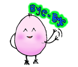 Pinky Egg sticker #14345053