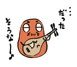 daruma doll "DAIKICHI"2 sticker #14345321