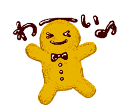 Handwritten SUGAR COOKIES sticker #14345383