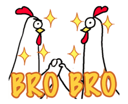 Chicken Bro 2 sticker #14345833
