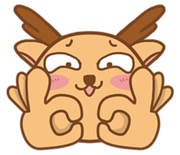 Shiba&deer daily sticker #14346926