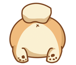 Shiba&deer daily sticker #14346931