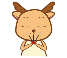Shiba&deer daily sticker #14346947