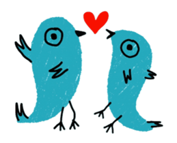 Blue Bird (Animated) sticker #14347215