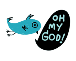 Blue Bird (Animated) sticker #14347234